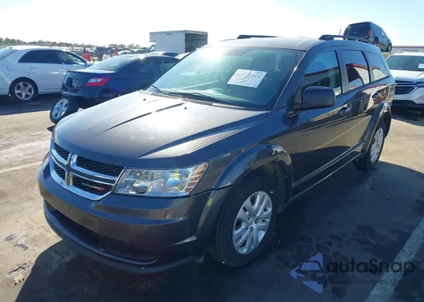2016 Dodge Journey Se z USA, uszkodzony, nr VIN 3C4PDCAB2GT132601